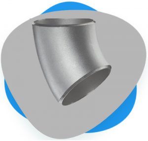 ASME B16.9 Buttweld 45 Degree Elbow Supplier, 45 Degree Short Radius Elbow, 45° Long Radius Elbow Manufacturer in India unichemsteel.com