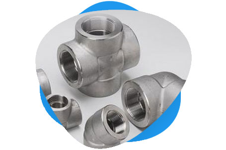 Super Duplex 2507 Threaded & Socket Weld Cross