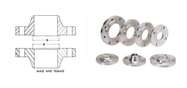 ANSI B16.5 / ASME B16.47 Male & Female Flange Dimensions