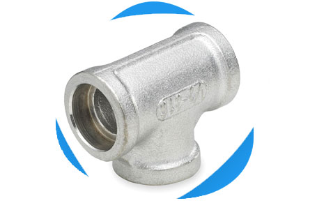 ASTM A182 SS 304H Threaded & Socket Weld Tee