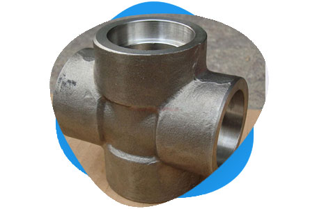 Titanium Grade 2 Threaded & Socket Weld Cross