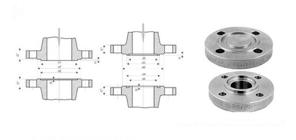 ANSI B16.5 / ASME B16.47 Tongue and Groove Flange Dimensions